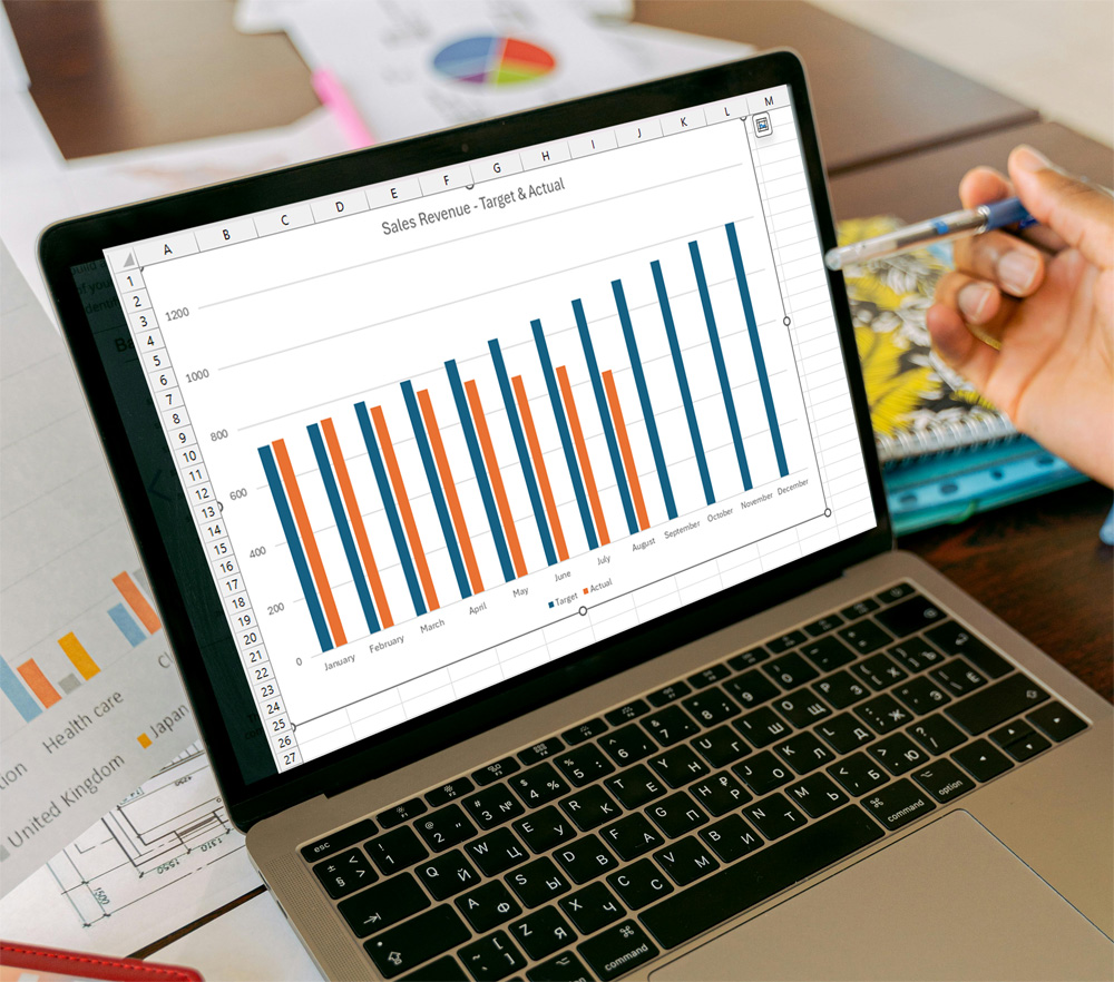 declining sales larger